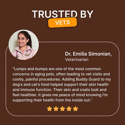 PETSMONT BUDDY GUARD: The Supplement For Dogs With Lumps & Bumps