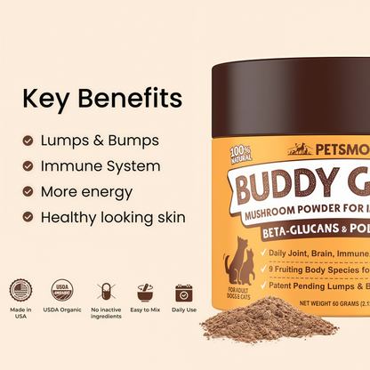 PETSMONT BUDDY GUARD: The Supplement For Dogs With Lumps & Bumps